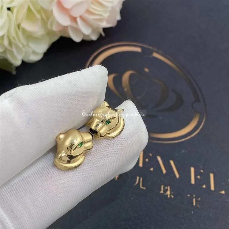 Cartier B8043900 Panthère de Cartier Earrings Yellow Gold 4
