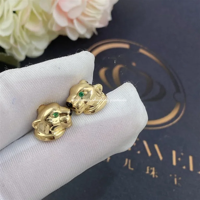 Cartier B8043900 Panthère de Cartier Earrings Yellow Gold 2