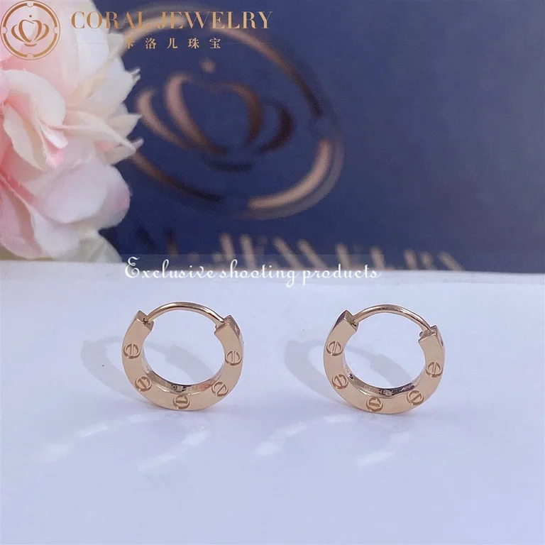 Cartier Love Single Earring B8301422 Rose Gold 3