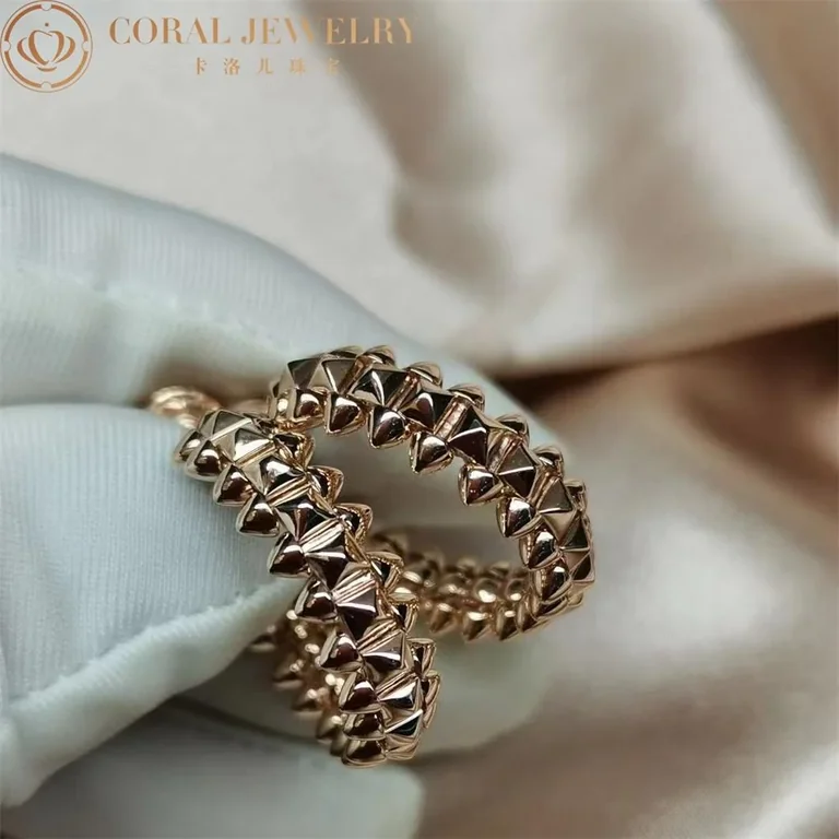 Cartier Clash De B8301415 Cartier Earrings Small Model Rose Gold 5