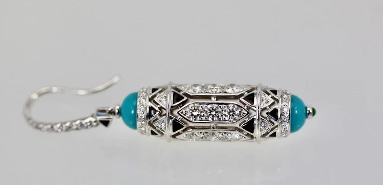 Cartier Art-Deco inspired H8000495 earrings 5