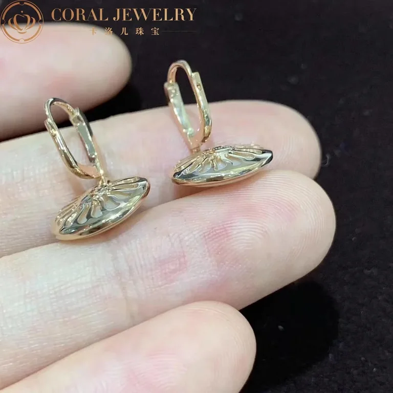 Cartier Amulette De B8301221 Cartier Earrings White mother-of-pearl Yellow Gold 6
