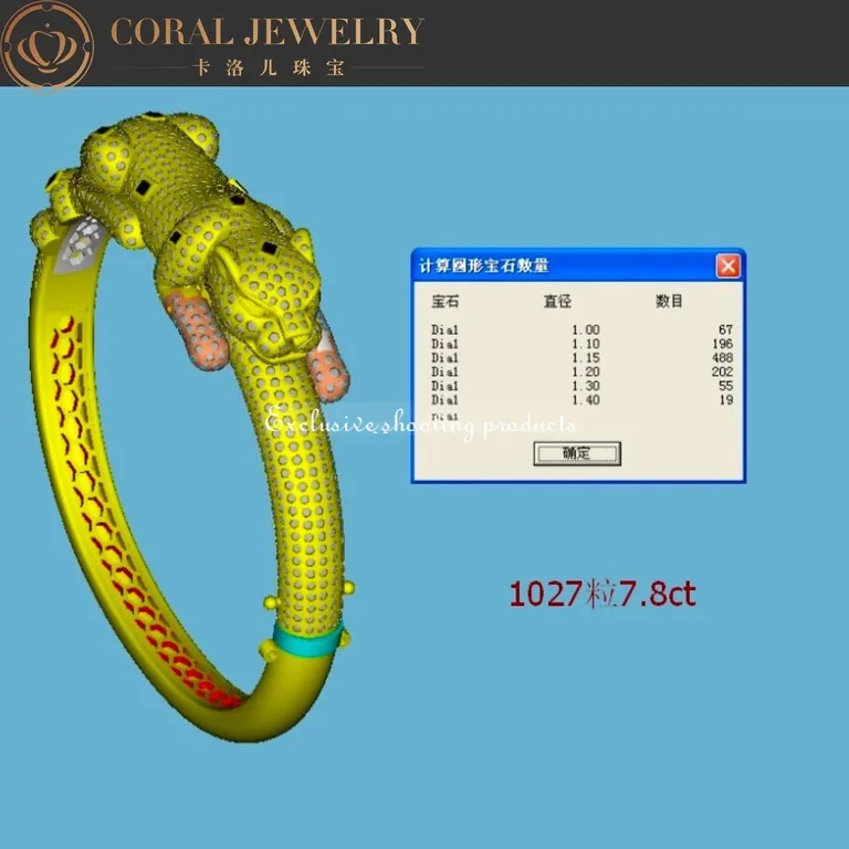 Cartier Bracelet Panthère De Cartier Bracelet White Gold Diamond 8