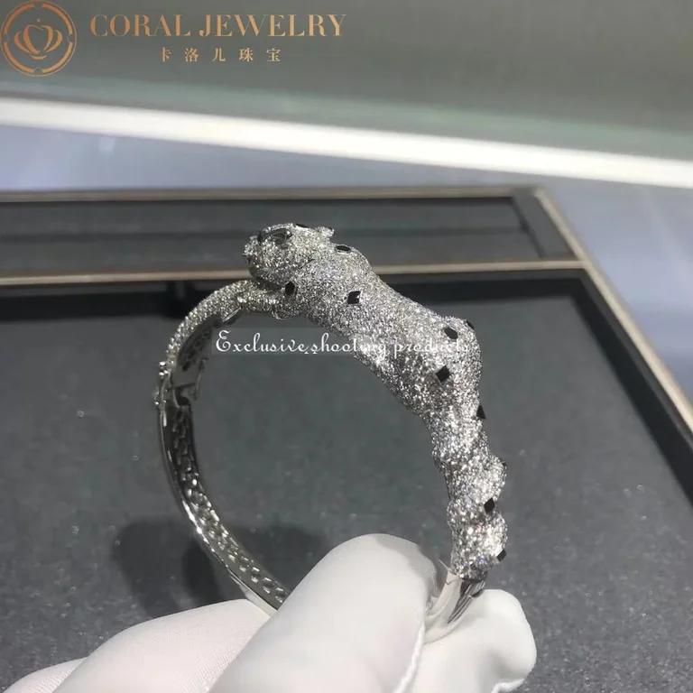 Cartier Bracelet Panthère De Cartier Bracelet White Gold Diamond 2