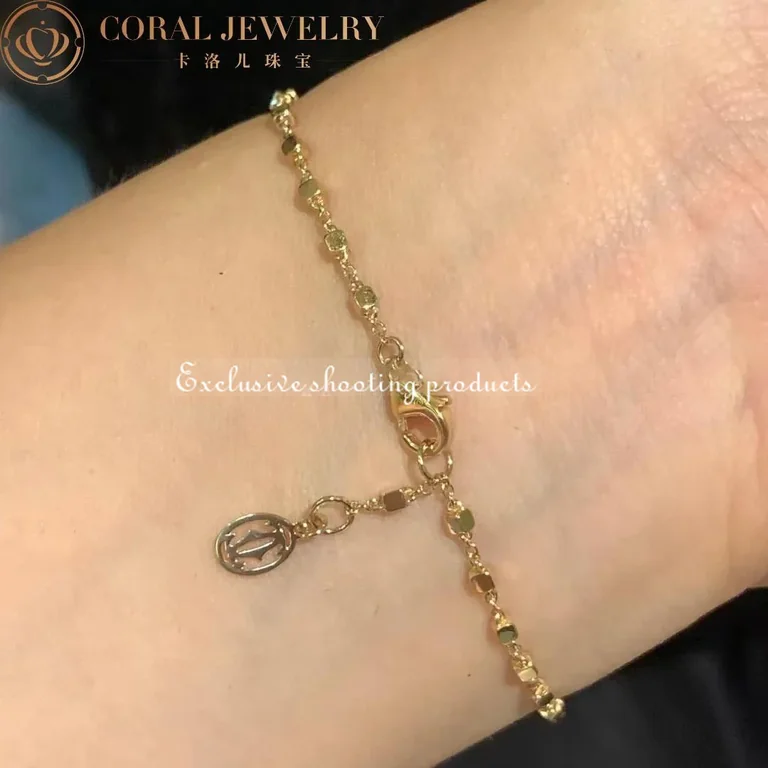 Cartier Panthère De B6064516 Cartier Bracelet Yellow Gold Tsavorite Garnets Diamonds 3