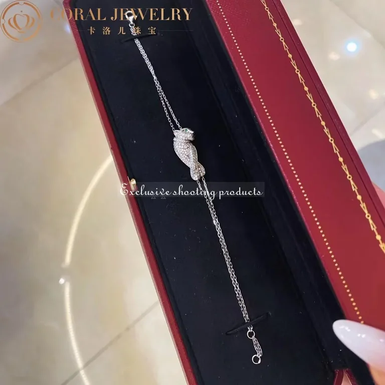 Cartier Panthère De N6039017 Cartier Bracelet White Gold Diamonds 3