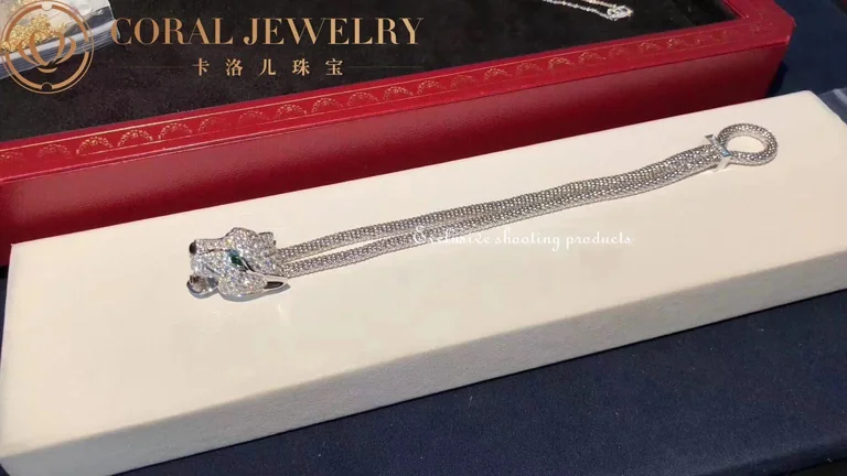 Cartier Panthère De N6700417 Cartier Bracelet White Gold 5