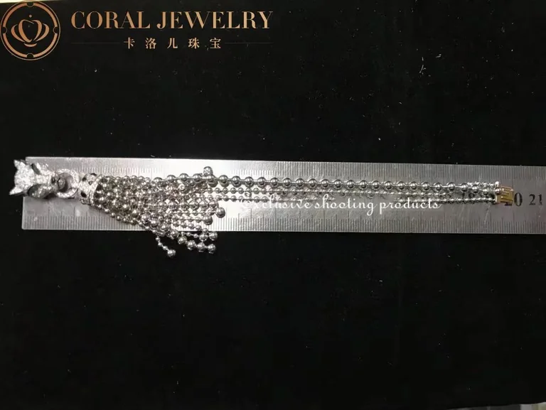Cartier Panthère De N6710017 Cartier Bracelet White Gold 4
