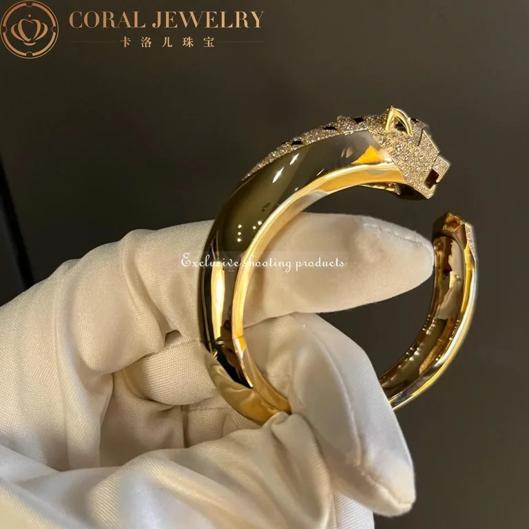 Cartier Panthère De N6035317 Cartier Bracelet 18K Yellow Gold Diamond 3