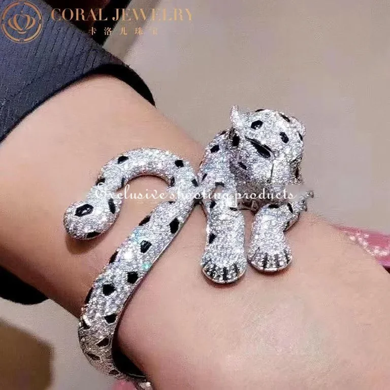Cartier Panthère De HP601141 Cartier Bracelet 18k White Gold 3