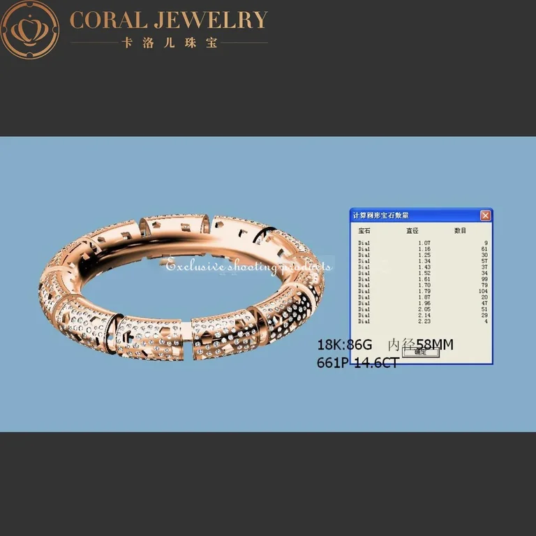 Cartier Panthère De H6003417 Cartier Bracelet 18k White Gold 2