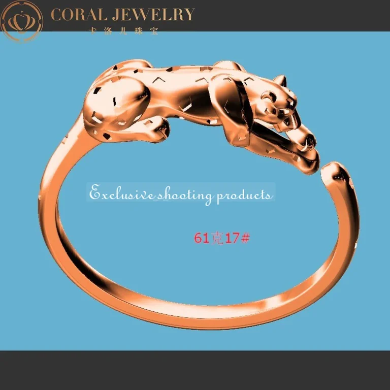 Cartier Panthère De N6712017 Cartier Bracelet 18K Gold Walking Panther Bangle with Tsavoirte Garnets 8