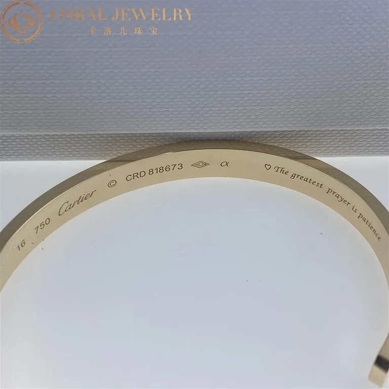 Cartier Love B6032417 Bracelet Yellow Gold 2