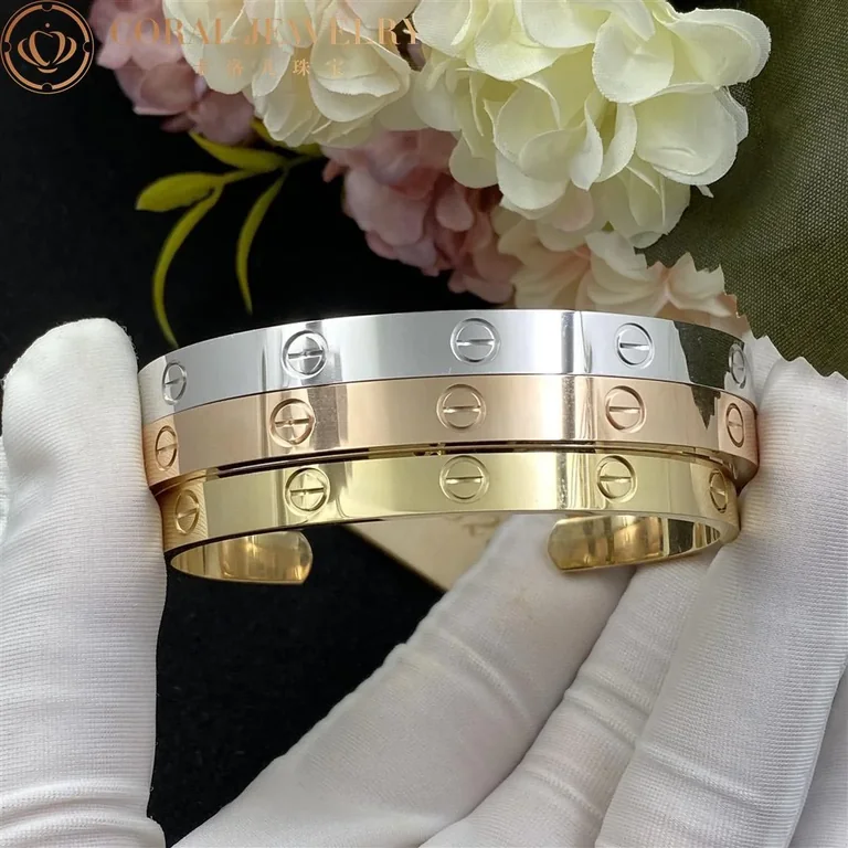 Cartier Love Bracelet B6032517 White Gold 6