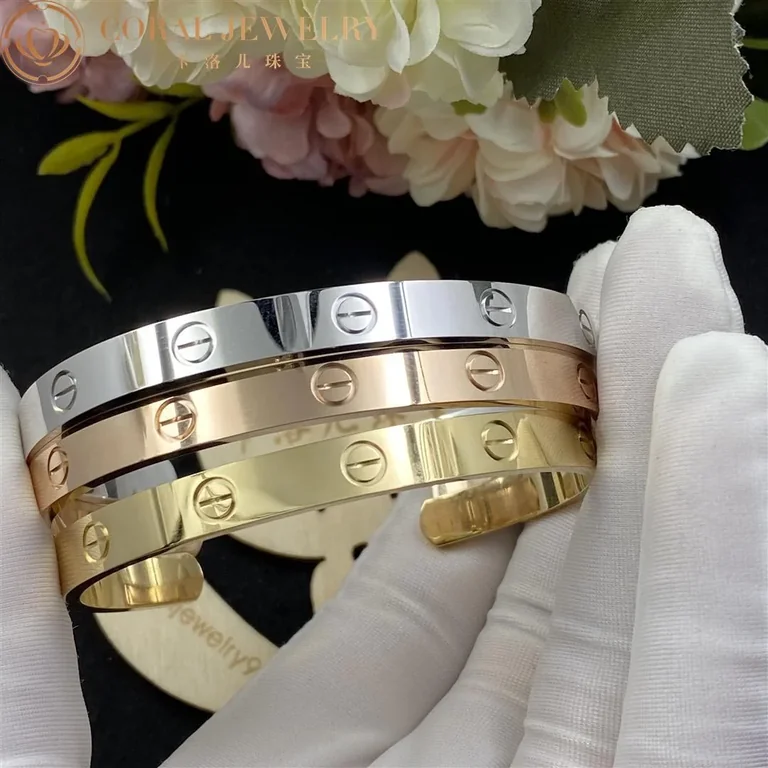 Cartier Love Bracelet B6032517 White Gold 2