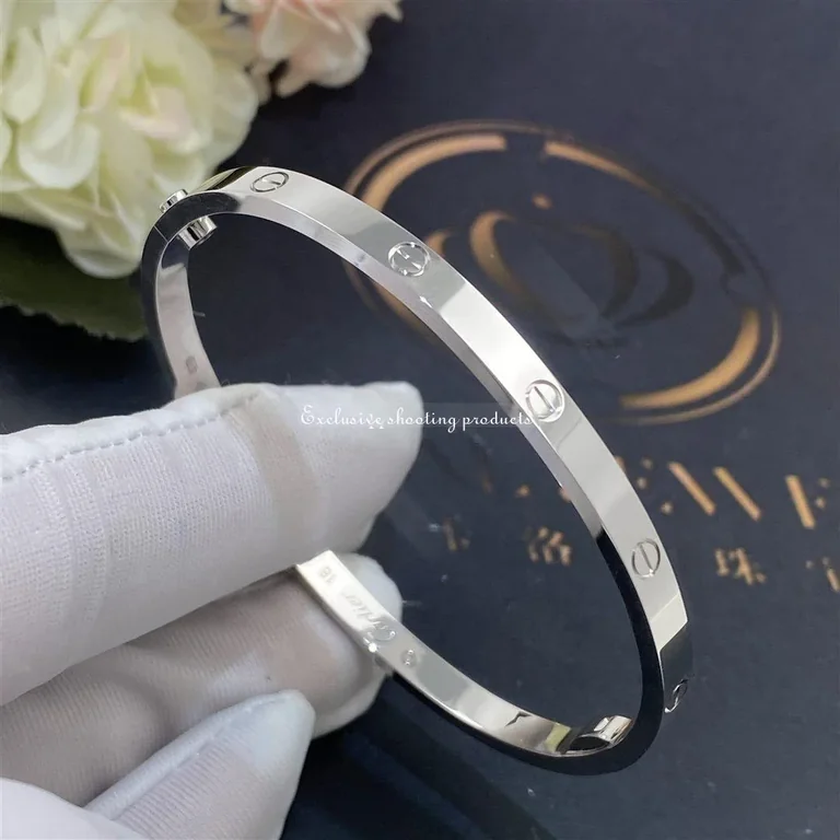 Cartier Love Bracelet B6047417 Small Model White Gold 4
