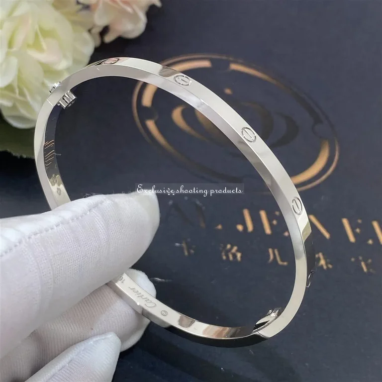 Cartier Love Bracelet B6047417 Small Model White Gold 3