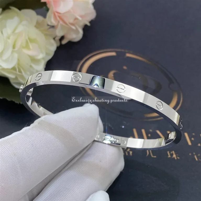 Cartier Love Bracelet B6047417 Small Model White Gold 2