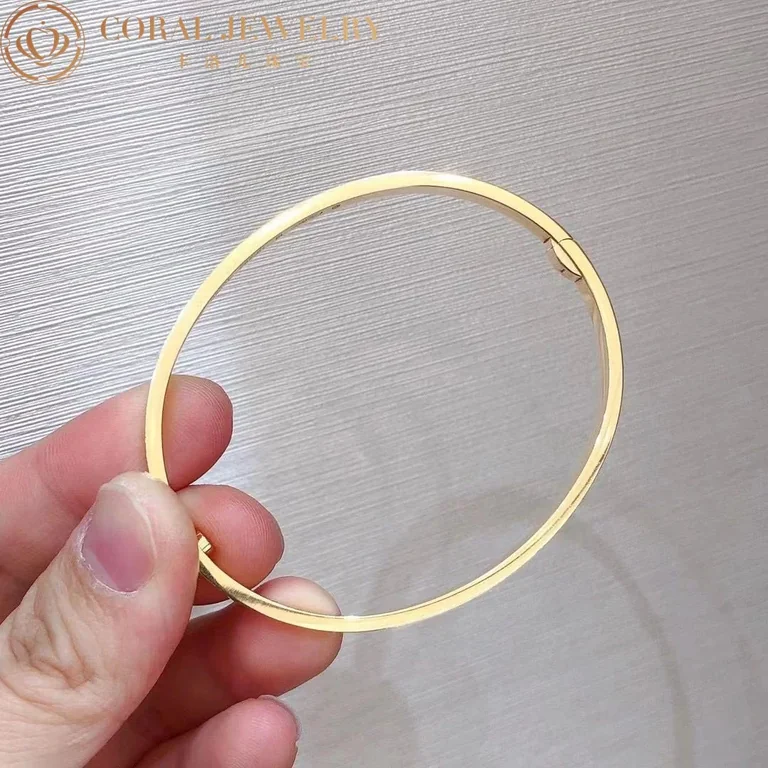 Cartier Love B6047317 Bracelet Small Model Rose Gold 5