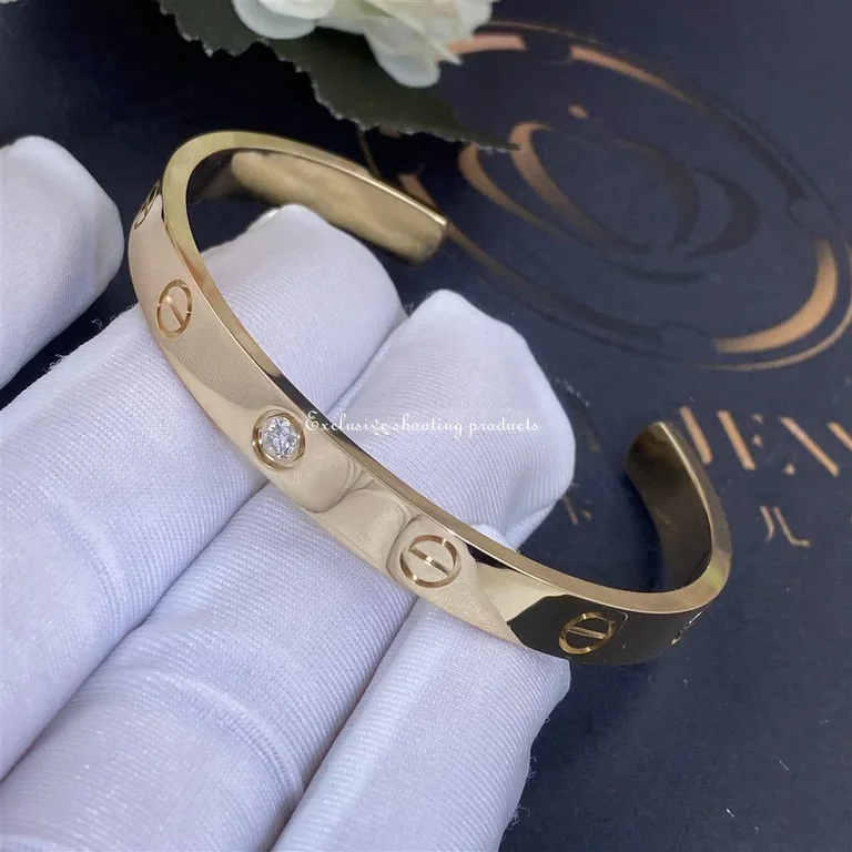 Cartier Love B6029817 Bracelet 1 Diamond Yellow Gold 11