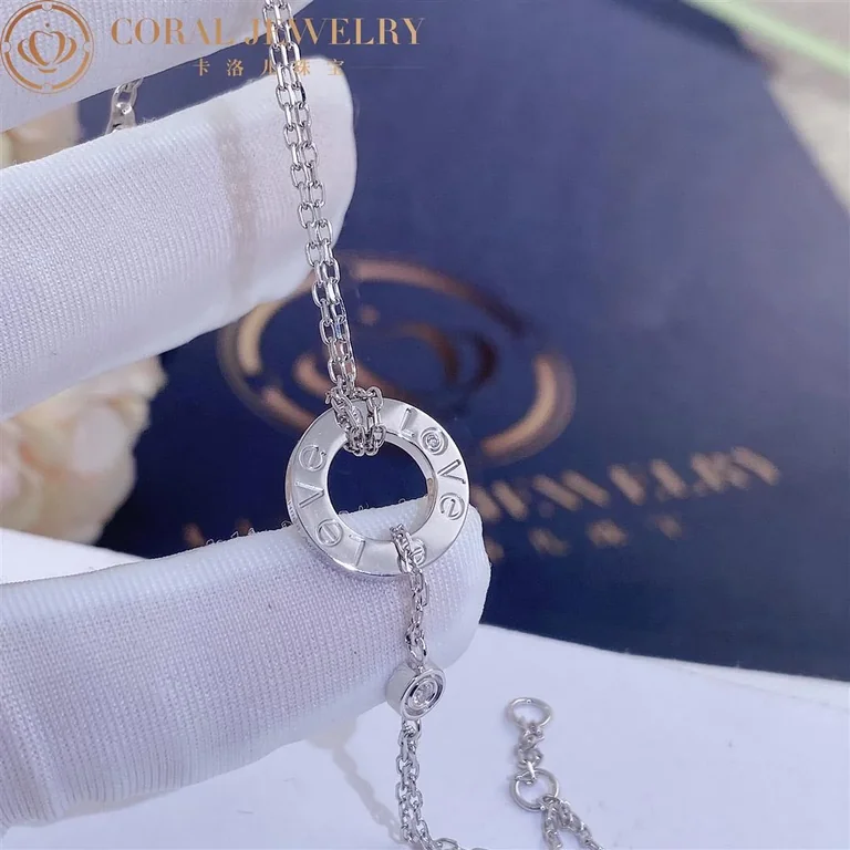 Cartier Love Bracelet B6038100 White Gold Diamonds 3