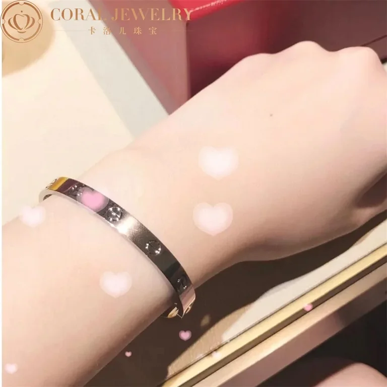 Cartier Love Bracelet B6067617 White Gold 2