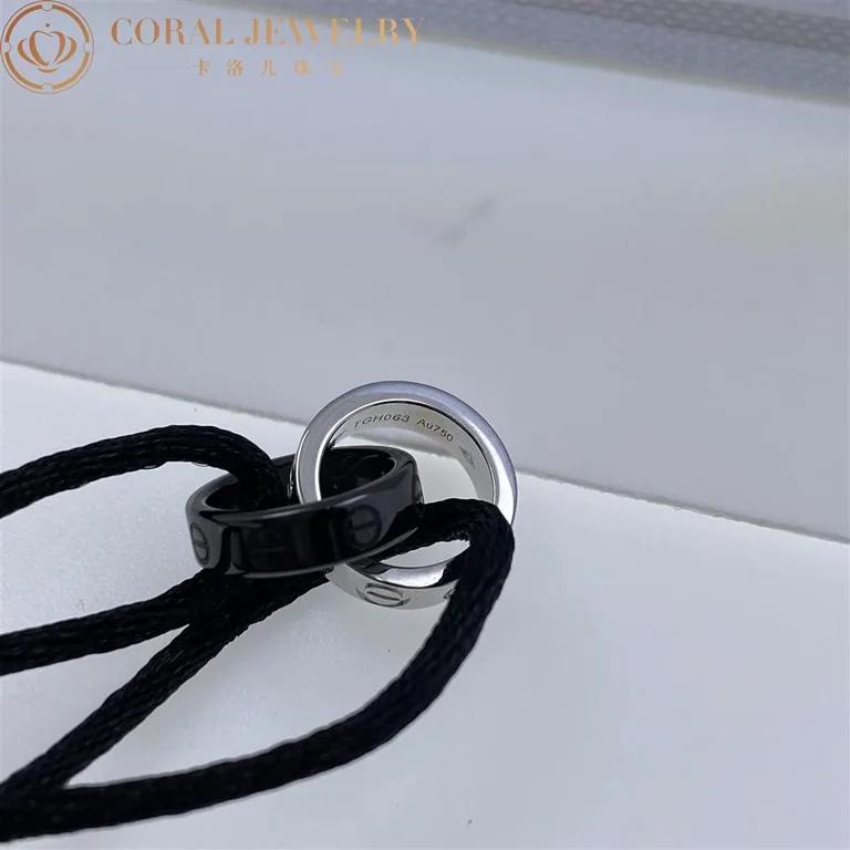 Cartier Love Bracelet B6026005 Ceramic White Gold Diamonds 3