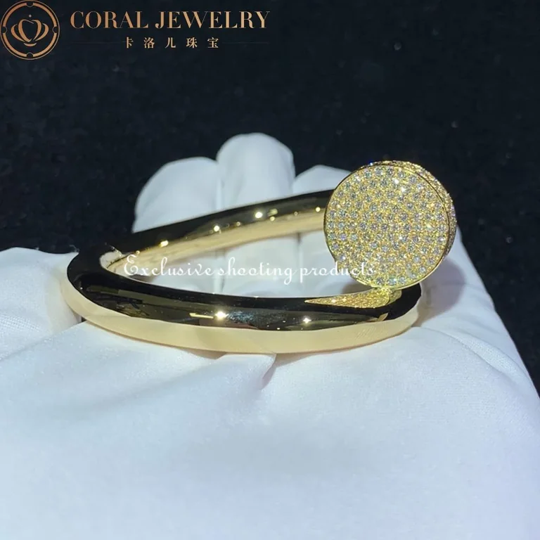 Cartier Juste Un Clou N6712517 Bracelet Large Model Yellow Gold Diamond 8