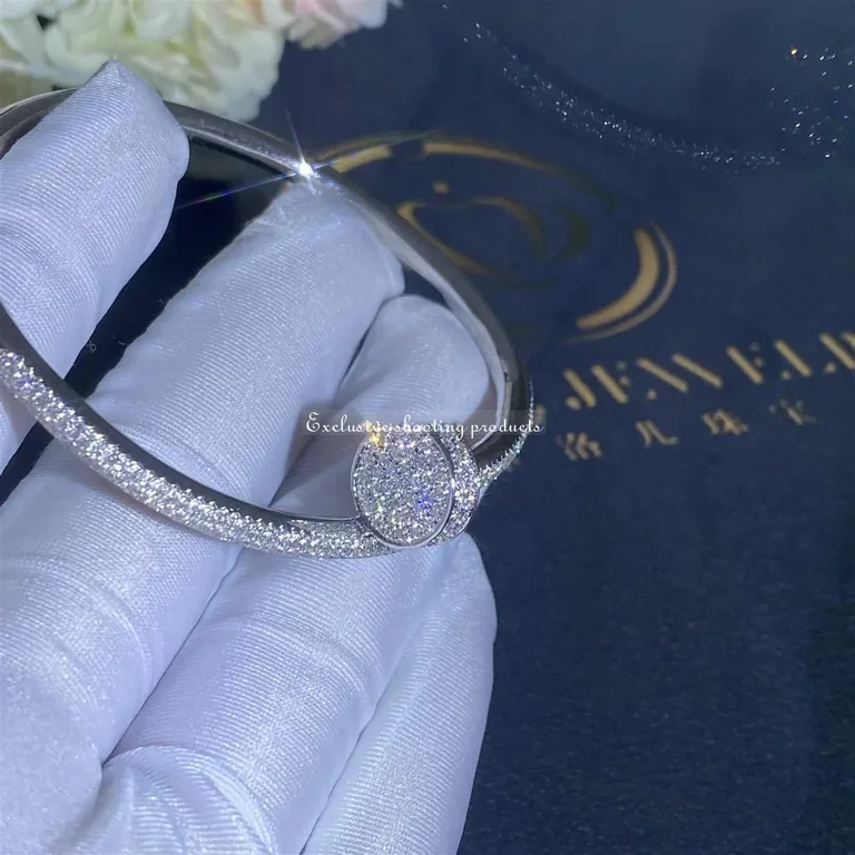 Cartier Juste un Clou N6707317 Bracelet White Gold Diamonds 8