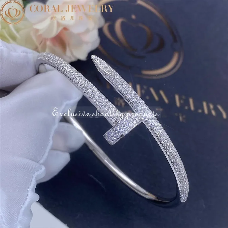 Cartier Juste un Clou N6707317 Bracelet White Gold Diamonds 5