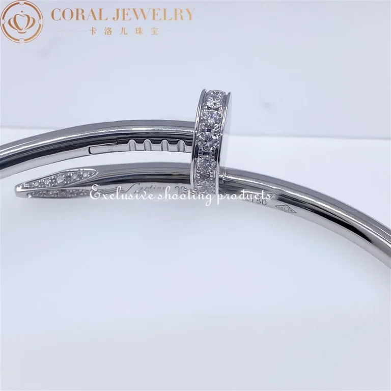 Cartier Juste un Clou B6048717 Bracelet White Gold Diamonds 1