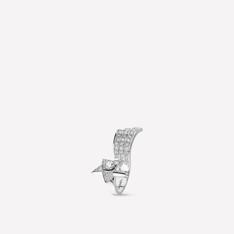Chanel Comète 1932 Ring J12118 18k White Gold Diamonds 1