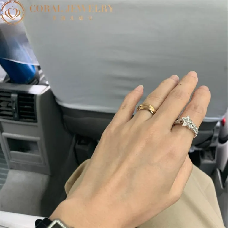 Chanel Comète Chevron J11457 Ring 18k White Gold Diamonds 2Chanel Comète Chevron J11457 Ring 18k White Gold Diamonds 2