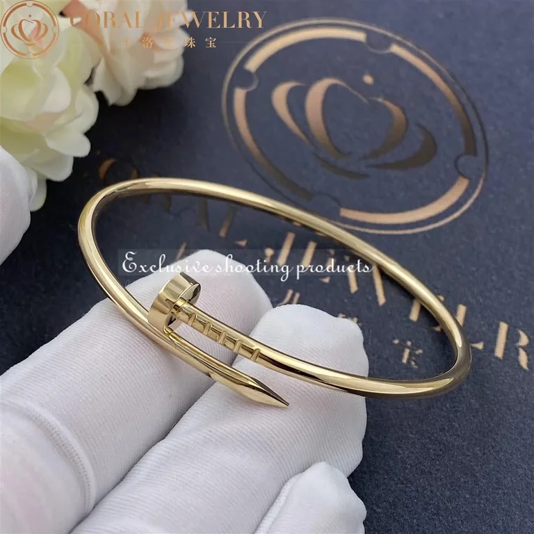 Cartier Juste un Clou B6062617 Bracelet Small Model Yellow Gold 4