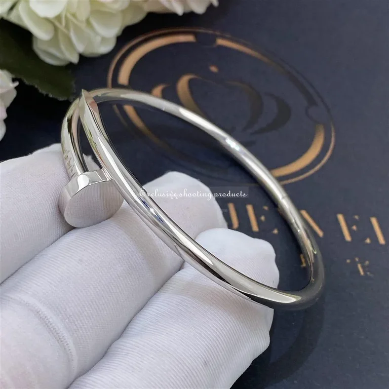 Cartier Juste un Clou B6048317 Bracelet White Gold 4