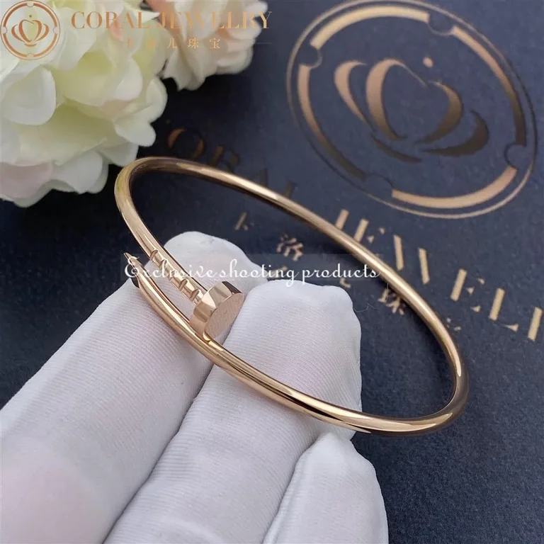Cartier Juste un Clou B6062517 Bracelet Small Model Rose Gold 6