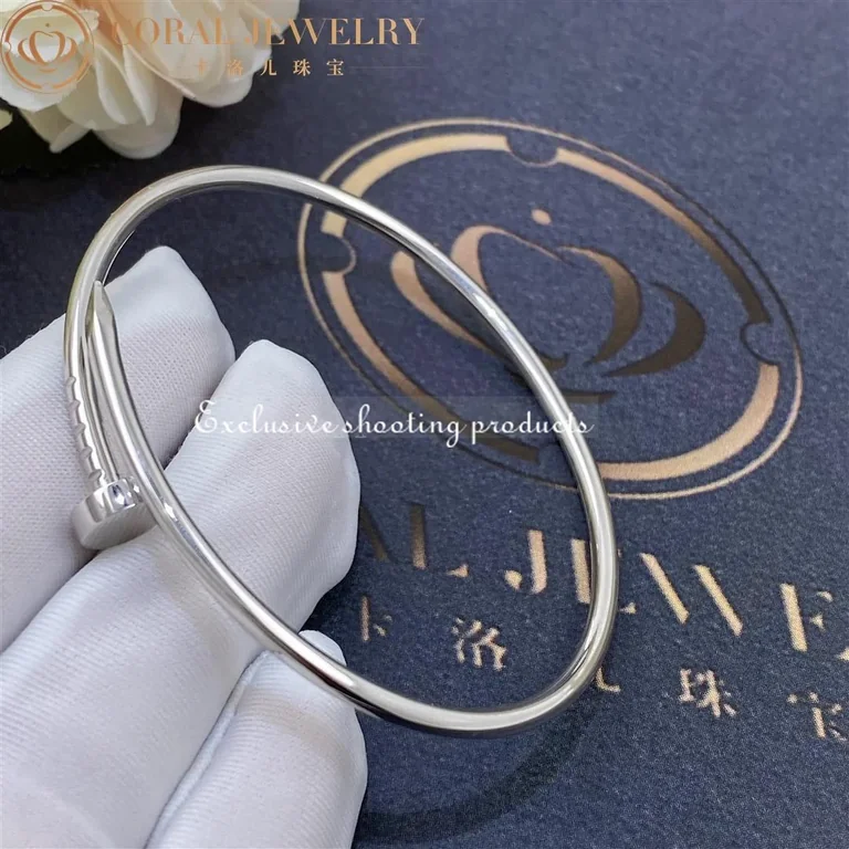Cartier Juste un Clou B6062617 Bracelet Small Model White Gold 4