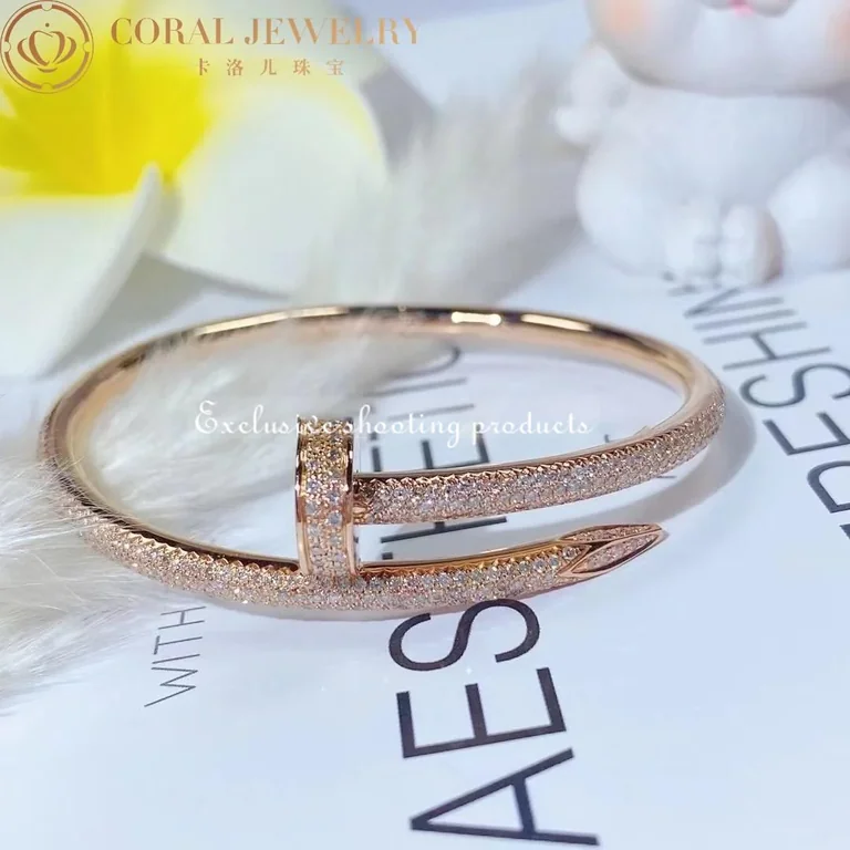 Cartier Juste un Clou N6702117 Bracelet Rose Gold Diamonds 11