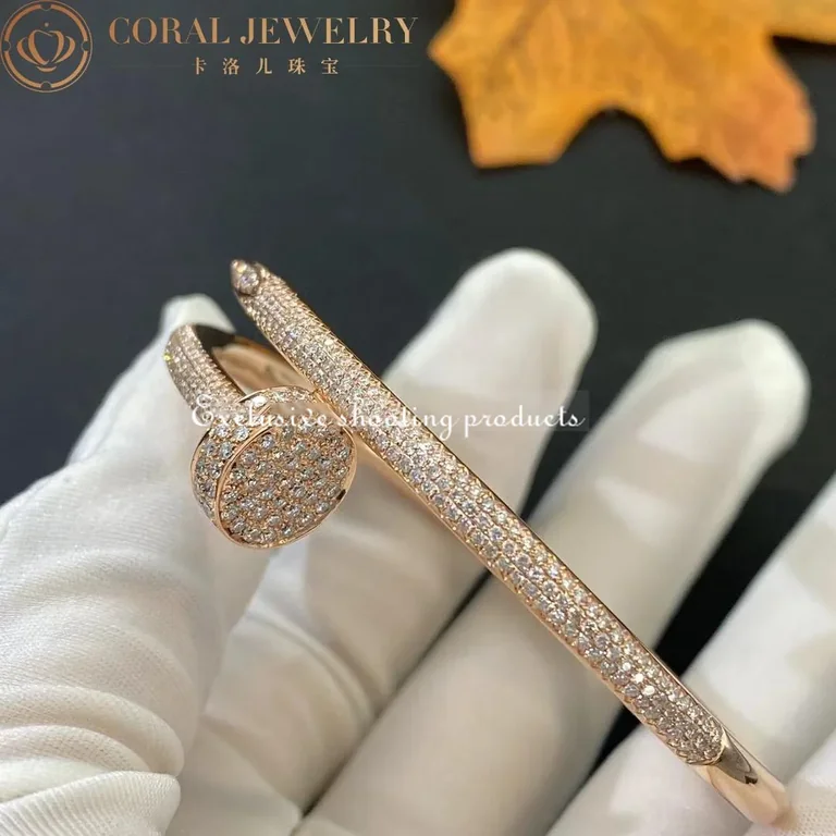 Cartier Juste un Clou N6702117 Bracelet Rose Gold Diamonds 3