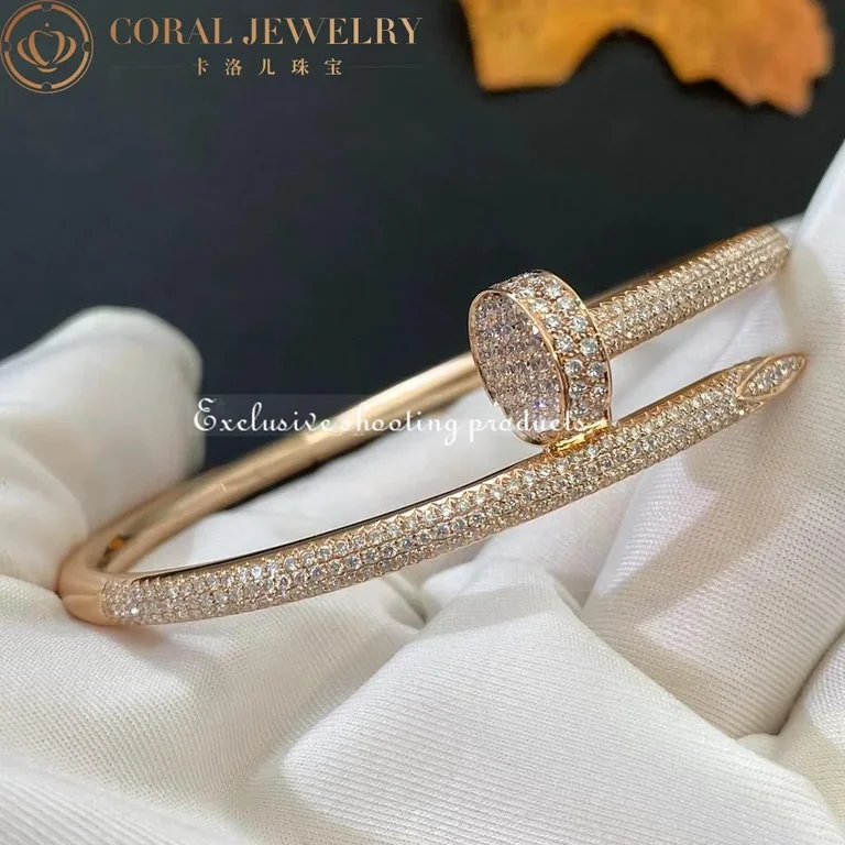 Cartier Juste un Clou N6702117 Bracelet Rose Gold Diamonds 2