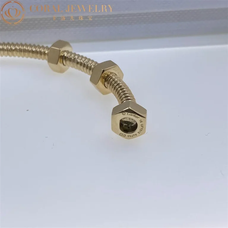 Cartier Écrou de B6063817 Cartier Bracelet Yellow Gold 20