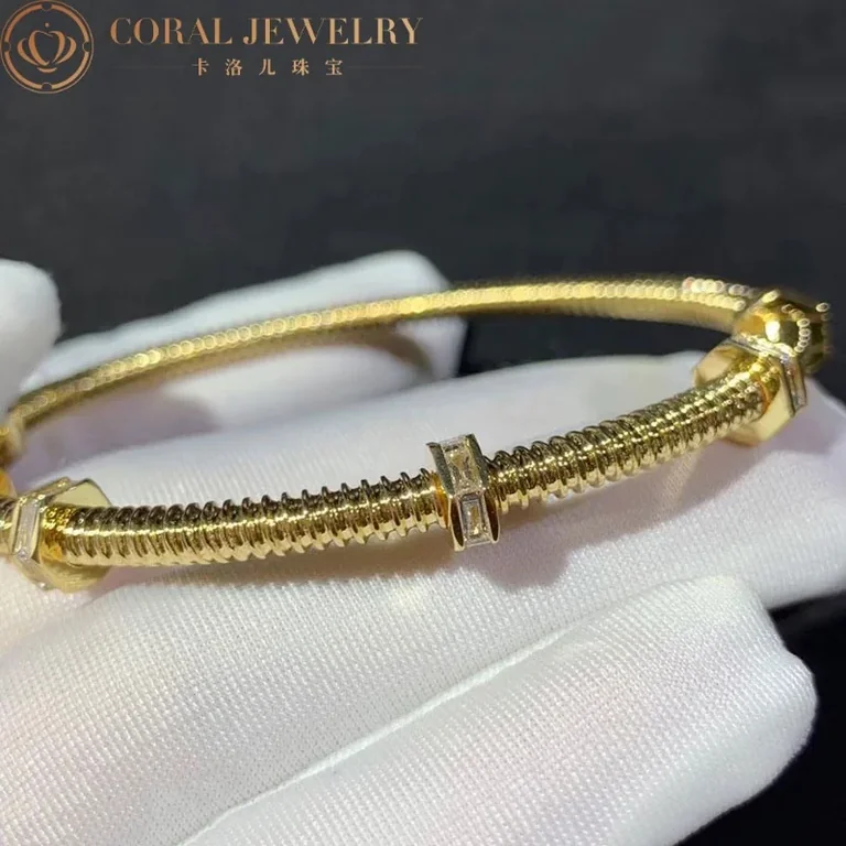 Cartier Ecrou De N6714516 Cartier Diamond Bracelet Yellow Gold 2