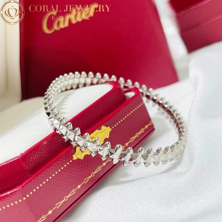 Cartier Clash De Cartier Bracelet Small Model White Gold B6065117-WG 6