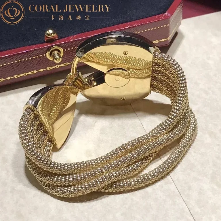 Cartier Amulette De N6705117 Cartier Bracelet Large Model Yellow Gold Diamonds Onyx 4