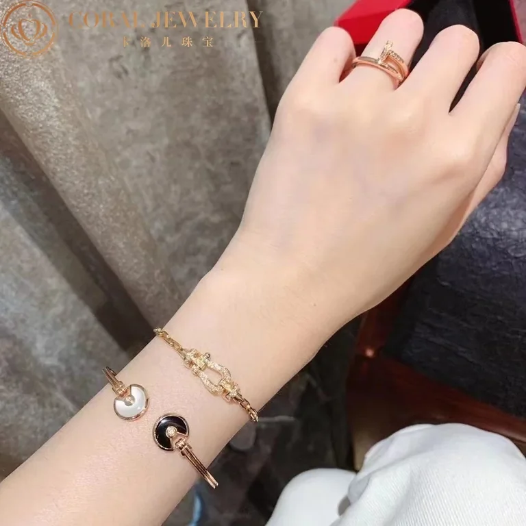 Cartier Amulette De B6050717 Cartier Bracelet XS Model Rose Gold 3