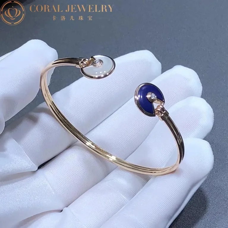 Cartier Amulette B6050717 De Cartier Bracelet XS Model Rose Gold Lapis lazuli Bracelet 6