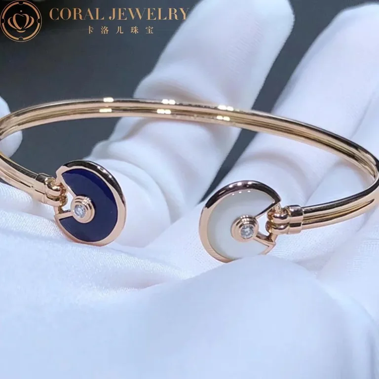 Cartier Amulette B6050717 De Cartier Bracelet XS Model Rose Gold Lapis lazuli Bracelet 3