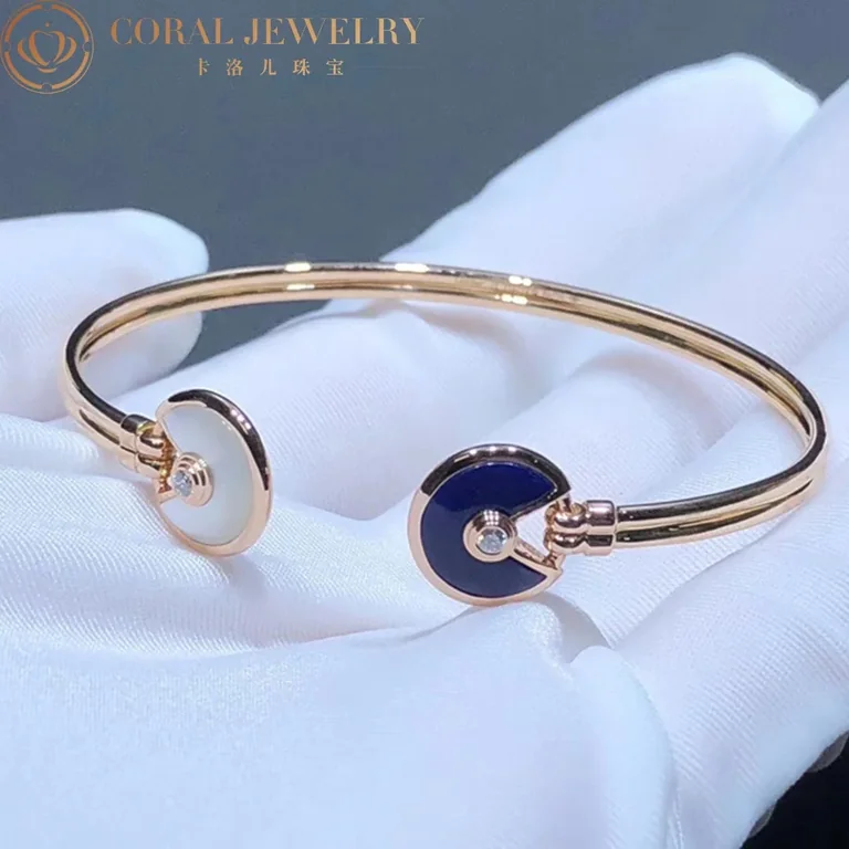 Cartier Amulette B6050717 De Cartier Bracelet XS Model Rose Gold Lapis lazuli Bracelet 2