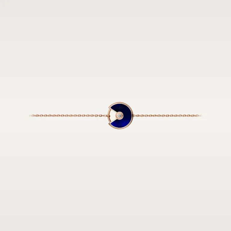 Cartier Amulette De B6046317 Cartier Bracelet XS Model Rose Gold Lapis Lazuli 1