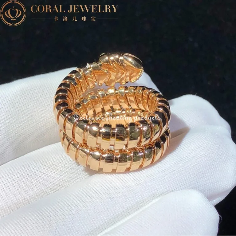 Bulgari Serpenti AN856571 Tubogas two-ring ring 2